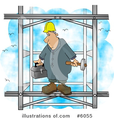 Construction Worker Clipart #6055 by djart