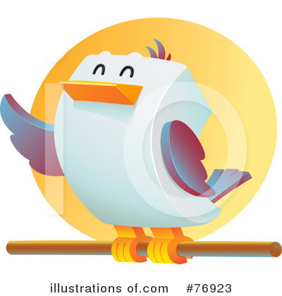 Bird Clipart #76923 by Qiun