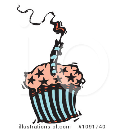 Birthday Candle Clipart #1091740 by Steve Klinkel
