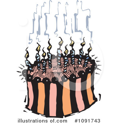 Royalty-Free (RF) Birthday Clipart Illustration by Steve Klinkel - Stock Sample #1091743