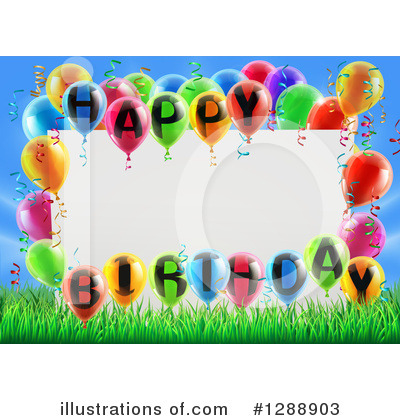 Balloon Clipart #1288903 by AtStockIllustration