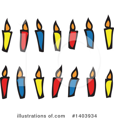 Candle Clipart #1403934 by Cherie Reve