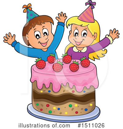 Royalty-Free (RF) Birthday Clipart Illustration by visekart - Stock Sample #1511026