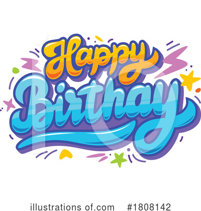 Royalty-Free (RF) Birthday Clipart Illustration by Vector Tradition SM - Stock Sample #1808142