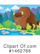 Bison Clipart #1462766 by visekart