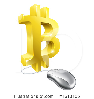 Royalty-Free (RF) Bitcoin Clipart Illustration by AtStockIllustration - Stock Sample #1613135