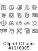 Bitcoin Clipart #1616305 by Vector Tradition SM