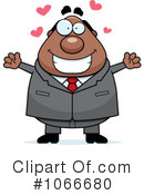 Black Businessman Clipart #1066680 by Cory Thoman