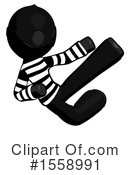 Black Design Mascot Clipart #1558991 by Leo Blanchette