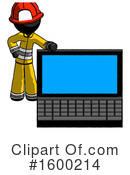 Black Design Mascot Clipart #1600214 by Leo Blanchette