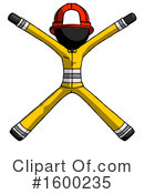 Black Design Mascot Clipart #1600235 by Leo Blanchette