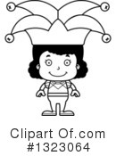 Black Girl Clipart #1323064 by Cory Thoman