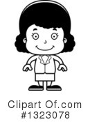 Black Girl Clipart #1323078 by Cory Thoman