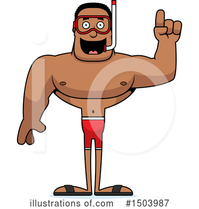 Royalty-Free (RF) Black Man Clipart Illustration by Cory Thoman - Stock Sample #1503987