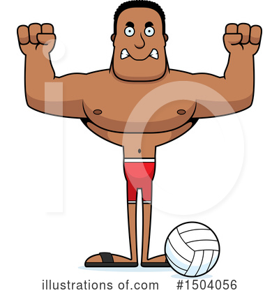 Royalty-Free (RF) Black Man Clipart Illustration by Cory Thoman - Stock Sample #1504056