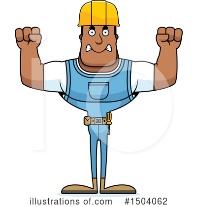 Royalty-Free (RF) Black Man Clipart Illustration by Cory Thoman - Stock Sample #1504062