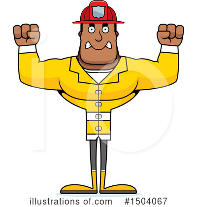 Royalty-Free (RF) Black Man Clipart Illustration by Cory Thoman - Stock Sample #1504067