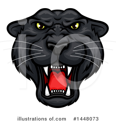 Black Panther Clipart #1448073 by Vector Tradition SM
