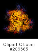 Blazing Symbol Clipart #209685 by Michael Schmeling