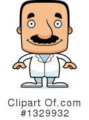 Block Headed Hispanic Man Clipart #1329932 by Cory Thoman