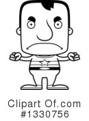 Block Headed Man Clipart #1330756 by Cory Thoman