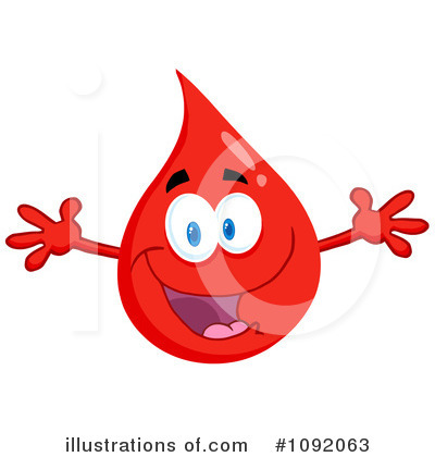 Blood Clipart #1092063 - Illustration by Hit Toon