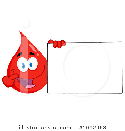 Blood Clipart #1092068 - Illustration by Hit Toon