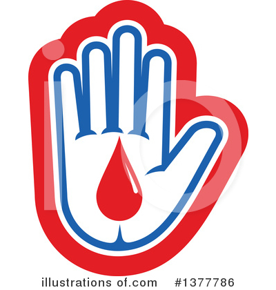 Blood Drop Clipart #1377786 by Vector Tradition SM