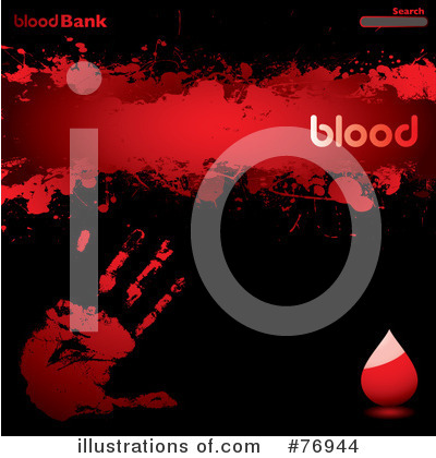 Royalty-Free (RF) Blood Clipart Illustration by michaeltravers - Stock Sample #76944
