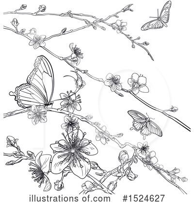 Butterfly Clipart #1524627 by AtStockIllustration