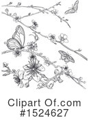 Blossoms Clipart #1524627 by AtStockIllustration