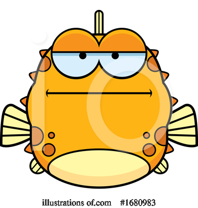 Blowfish Clipart #1680983 by Cory Thoman