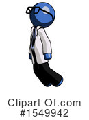 Blue Design Mascot Clipart #1549942 by Leo Blanchette
