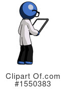 Blue Design Mascot Clipart #1550383 by Leo Blanchette