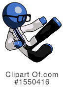 Blue Design Mascot Clipart #1550416 by Leo Blanchette