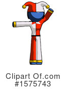 Blue Design Mascot Clipart #1575743 by Leo Blanchette