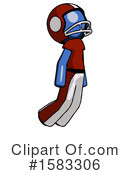 Blue Design Mascot Clipart #1583306 by Leo Blanchette