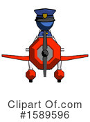 Blue Design Mascot Clipart #1589596 by Leo Blanchette