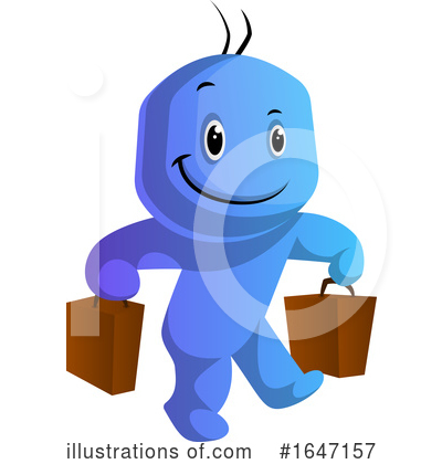 Blue Man Clipart #1647157 by Morphart Creations