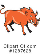 Boar Clipart #1287628 by patrimonio