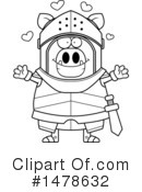 Boar Knight Clipart #1478632 by Cory Thoman