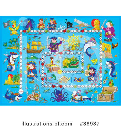 Board Game Clipart #86987 by Alex Bannykh