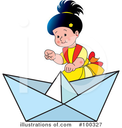 Royalty-Free (RF) Boat Clipart Illustration by Lal Perera - Stock Sample #100327