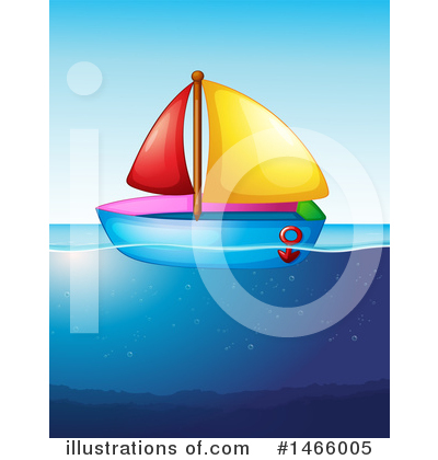 Boat Clipart #1466005 - Illustration by Graphics RF