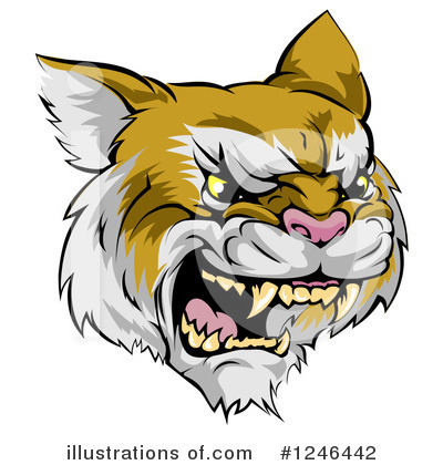 Royalty-Free (RF) Bobcat Clipart Illustration by AtStockIllustration - Stock Sample #1246442