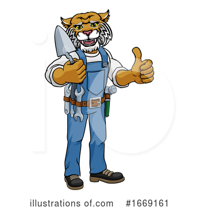 Wild Cat Clipart #1669161 by AtStockIllustration