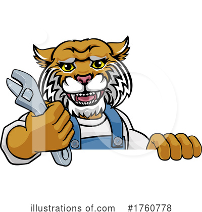 Royalty-Free (RF) Bobcat Clipart Illustration by AtStockIllustration - Stock Sample #1760778