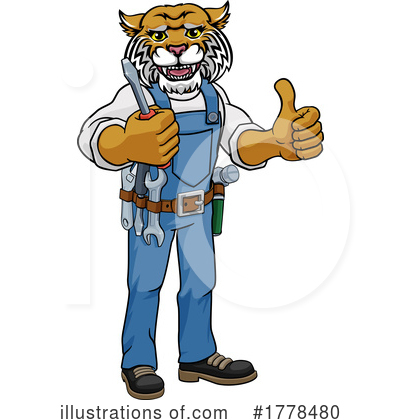 Construction Worker Clipart #1778480 by AtStockIllustration