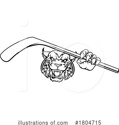 Royalty-Free (RF) Bobcat Clipart Illustration by AtStockIllustration - Stock Sample #1804715