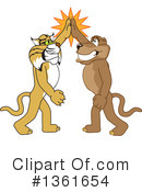 Bobcat School Mascot Clipart #1361654 by Mascot Junction